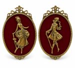 Bronz Romeo ve Juliet Duvar Süsü