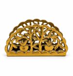 Bronz Elma Detaylı Peçetelik - Görsel 4