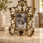 Bronz Dikdörtgen Fotoğraf Çerçevesi