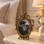 Bronz Oval Fotoğraf Çerçevesi