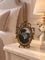 Bronz Oval Fotoğraf Çerçevesi