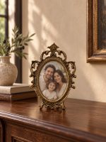 Bronz Oval Fotoğraf Çerçevesi - Görsel 3