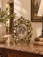 Bronz Oval Fotoğraf Çerçevesi
