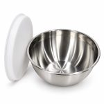 Schüssel Kapaklı Çelik Karıştırma Kabı 24 cm - Görsel 3
