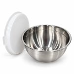 Schüssel Kapaklı Çelik Karıştırma Kabı 20 cm - Görsel 3