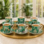 Easy Life Exotic Heaven 6'lı Porselen Kahve Fincan Seti - 100 ml