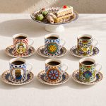 Easy Life Sicily 6'lı Porselen Kahve Fincan Seti 100 ml - Görsel 2