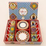 Easy Life Sicily 6'lı Porselen Kahve Fincan Seti 100 ml - Görsel 3