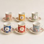 Easy Life Jardins D'orient 6'lı Porselen Kahve Fincan Seti 100 ml - Görsel 2