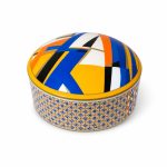 Porselen Kapaklı Kutu 10 x 5,5 cm - Görsel 5