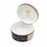Porselen Kapaklı Kutu 10 x 5,5 cm