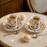 Cheval 2'li Espresso Fincanı ve Tabak Seti 2 x 80 ml