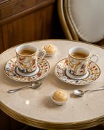 Cheval 2'li Espresso Fincanı ve Tabak Seti 2 x 80 ml