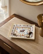 Cheval Dikdörtgen Porselen Saklama Tepsisi 19,5 × 15,5 cm