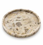 Marble Mermer Yuvarlak Tepsi 30 cm - Görsel 2