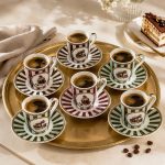 Easy Life Sweet Moments 6'lı Porselen Kahve Fincan Seti 100 ml - Görsel 4