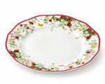 Jardin Des Fraises Porselen Servis Tabağı 28 cm - Görsel 2