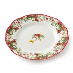 Jardin Des Fraises Porselen Yemek Tabağı - Görsel 2