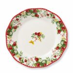 Jardin Des Fraises Porselen Yemek Tabağı - Görsel 4