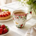 Jardin Des Fraises Porselen Kupa 350 ml