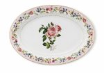 Chant Des Roses Porselen Oval Sunumluk 35 x 23,5 cm