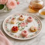 Chant Des Roses Porselen Kek Sunumluğu 32 cm