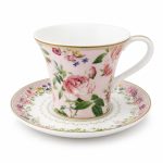 Easy Life Chant Des Roses Porselen Fincan ve Tabak Seti 200 ml - Görsel 3