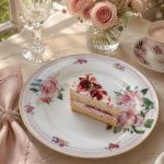 Chant Des Roses Porselen Servis Tabağı 26,5 cm - Görsel 3