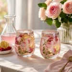 Chant Des Roses 2'li Cam Bardak Seti 500 ml