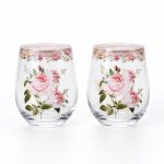 Chant Des Roses 2'li Cam Bardak Seti 500 ml - Görsel 3