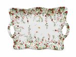 Jardin Des Fraises Melamin Kulplu Tepsi 53 x 38 cm - Görsel 3