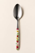 EASY LIFE Jardin Des Fraises Porselen Saplı Yemek Kaşığı