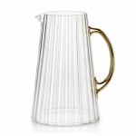 Akrilik Sürahi 2,5 L - Şeffaf Gold - Görsel 2
