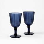 2'li Akrilik Kadeh Seti 460 ml - Mavi