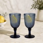 2'li Akrilik Kadeh Seti 460 ml - Mavi - Görsel 3