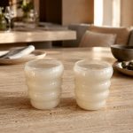 Samarcanda 2'li Bej Su Bardağı 360 ml (her bir bardak) - Görsel 2