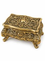 Bronz Takı Kutusu 11 x 21 cm - Görsel 4