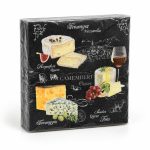 World Of Cheese 20'li Kağıt Peçete - 33 x 33 cm - Görsel 2