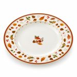 Porselen Yemek Tabağı - 21,5 cm - Görsel 2