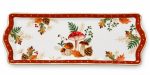 AUTUMN BREEZE Porselen Sunumluk - 35 × 15 cm