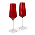 Gran Galà 2'li Cam Şampanya Kadehi Seti - 300 ml - Görsel 2