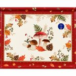 Kulplu Melamin Tepsi - 47 x 31 cm