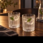 Modern Classic 2'li Cam Su Bardağı Seti - 350 ml - Görsel 4