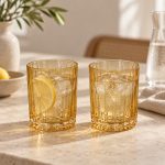 Modern Classic 2'li Cam Su Bardağı Seti - 350 ml - Görsel 3
