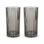 Modern Classic 2'li Cam Meşrubat Bardağı Seti - 400 ml