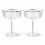Table Accessories 2'li Cam Kokteyl Kadehi - 250 ml