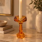 Home Heritage Krıstal Mumluk - 23 cm