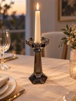Home Heritage Kristal Mumluk - 23 cm - Görsel 4