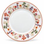 Jardins D’orient Porselen Servis Tabağı - 26,5 cm