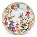 Jardins D'orient Porselen Pasta Tabağı - 19 cm